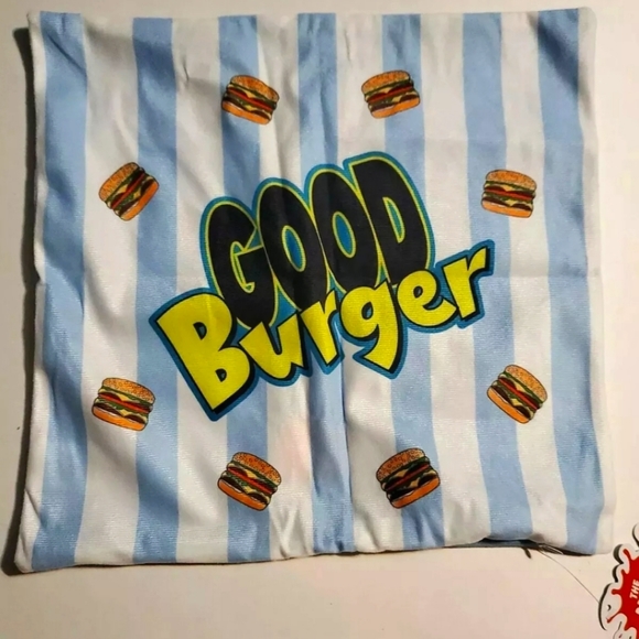 🔴FINAL SALE🔴NWT nick good burger pillow cover - Picture 1 of 2